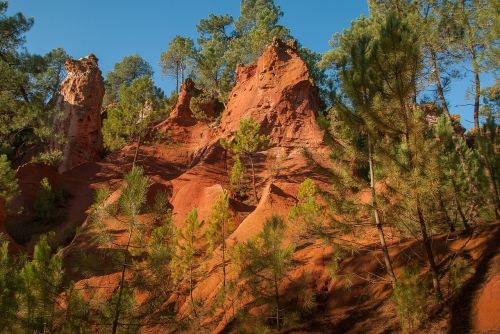 france roussillon ocher