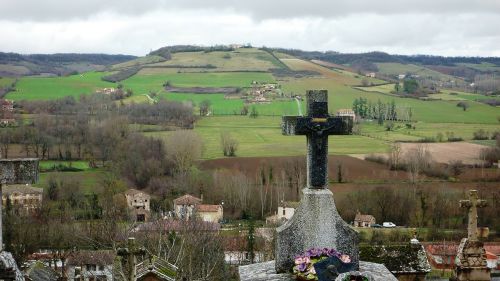 france cemetery landscape