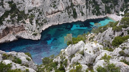 france  calanque  water