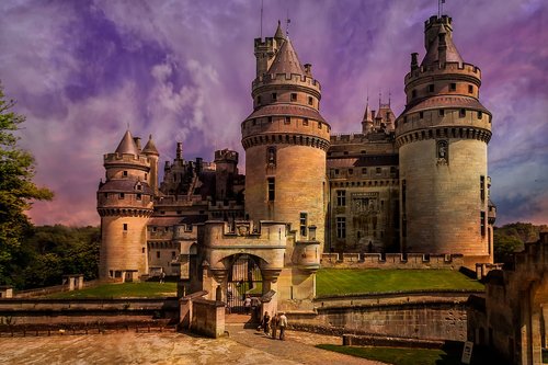 france  castle of pierrefonds  europe