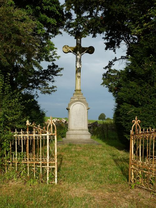 france landscape cross