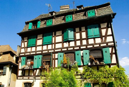 france strasbourg medieval town