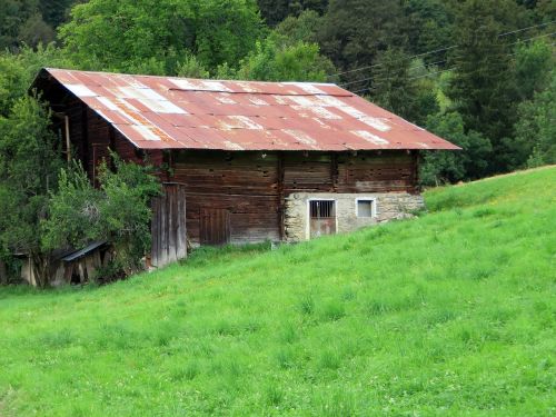 france alps savoie grange