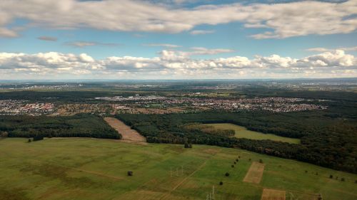 frankfurt flight landscape