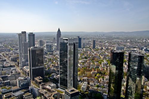 frankfurt city skyline