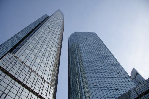 frankfurt city skyscrapers