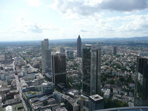 frankfurt city skyscraper