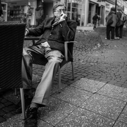 frankfurt street man