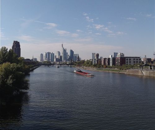 frankfurt am main germany city skyline