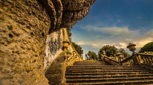 frascati rome stairs