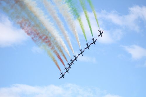 frecce tricolori aircraft planes