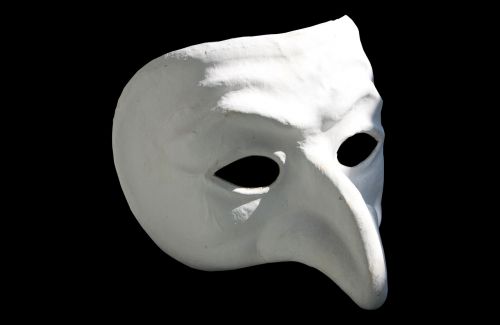 mask pulcinella pulcinella mask
