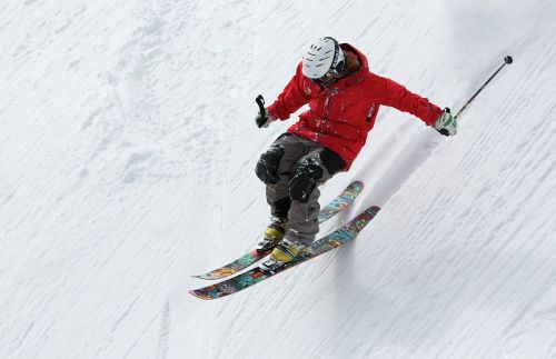 freerider skiing ski