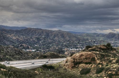 Freeway Through The Mountains