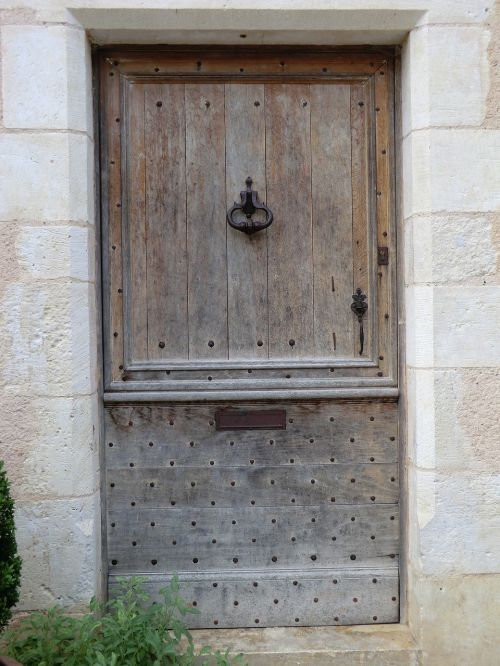 french wooden door