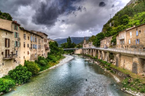french town hdr