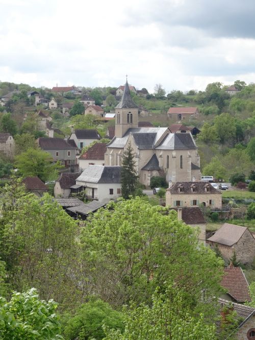 french village france