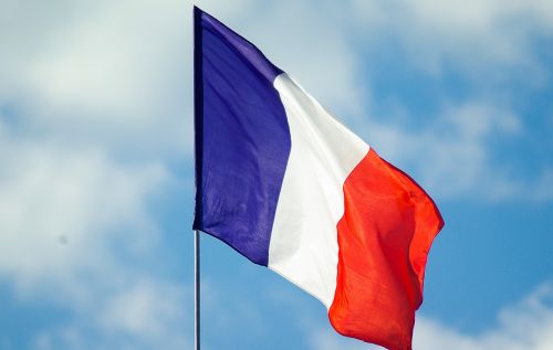 french flag nation france