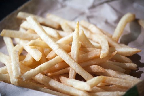 french fries potatoes fast food