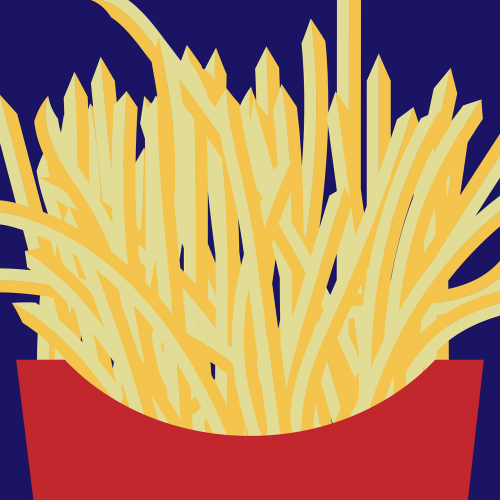 french fries potato snacks