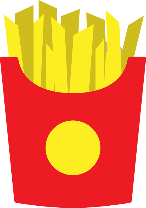 french fries french food