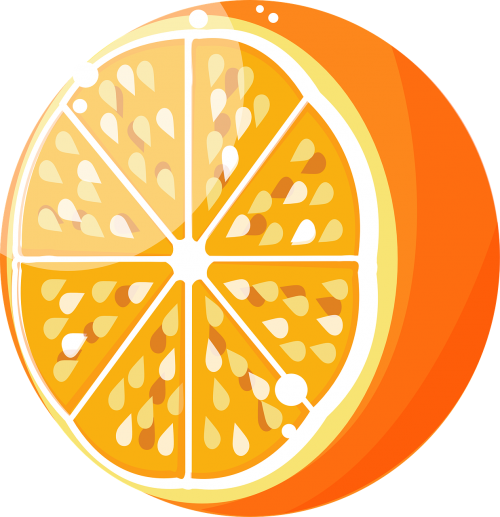 fresh fruit orange