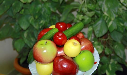 fresh fruit colorful
