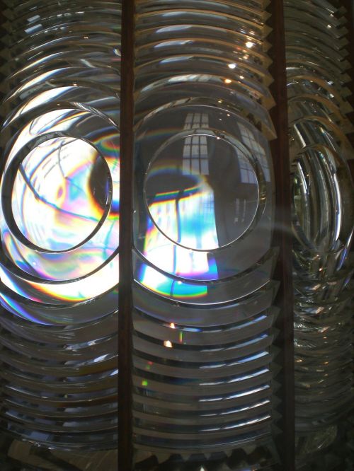 fresnel lens light house nautical