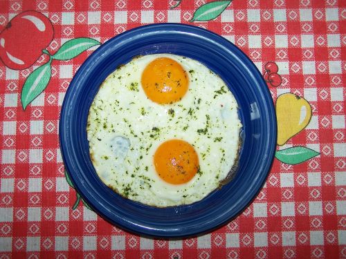 fried eggs egg snack