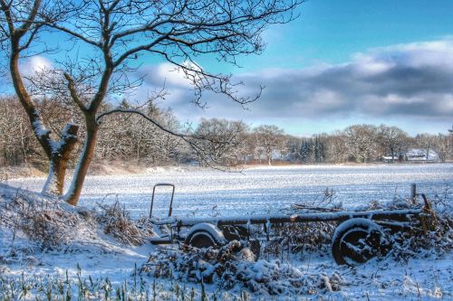 friedrichsfeld snow winter