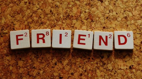 friend friendship word