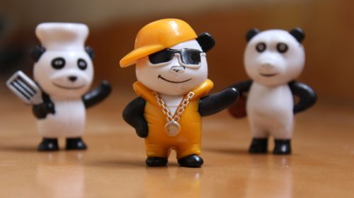 friendship panda happy