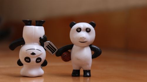 friendship panda happy