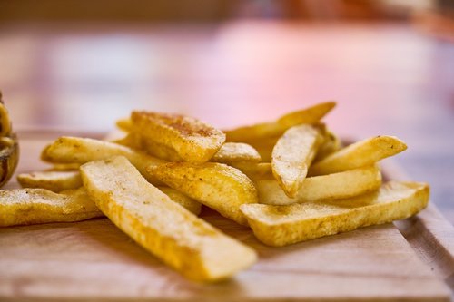fries  frying  delicious