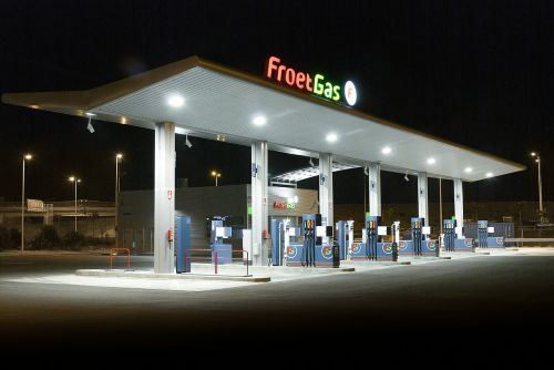 froet gas petrol station gasoline