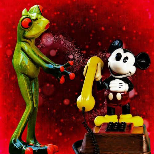 frog mickey mouse phone