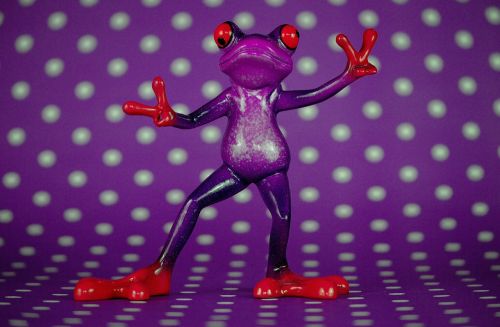 frog disco gesture