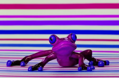 frog funny figure