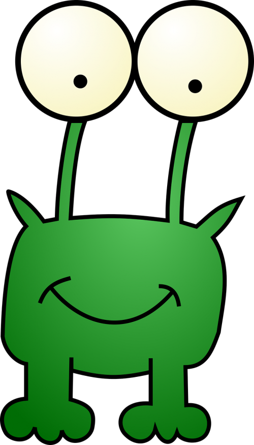 frog green monster