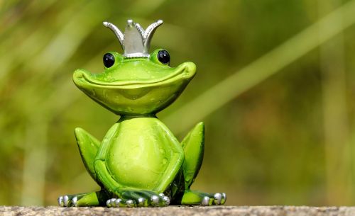 frog figure king
