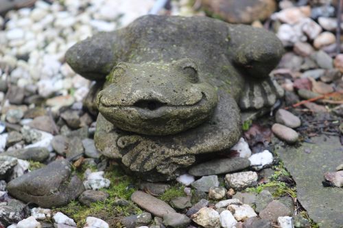 frog deco gartendeko