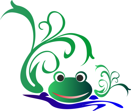 frog water green