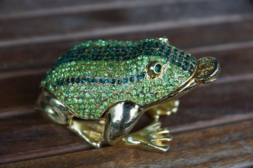 frog green luck