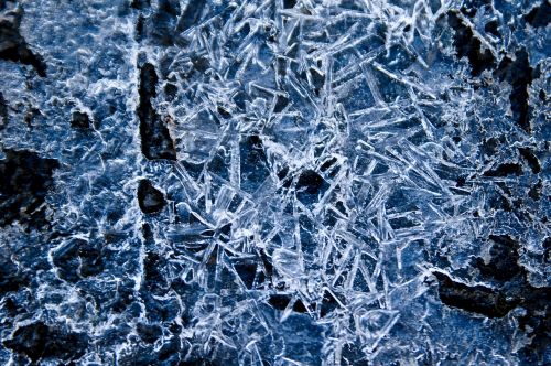 frost texture ice