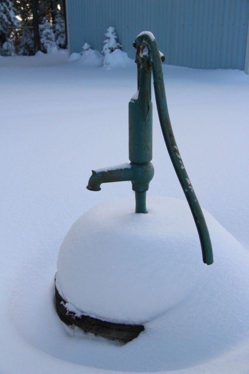 Frozen Water Pump