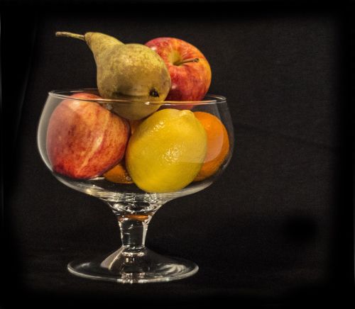 fruit bowl glass