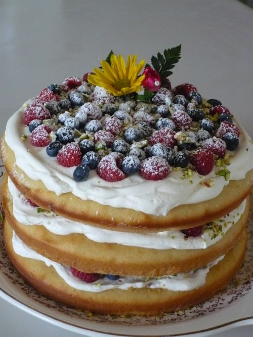 fruit cake pastry