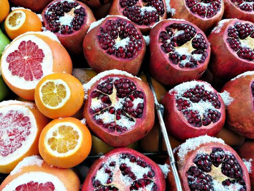 fruit snow istanbul