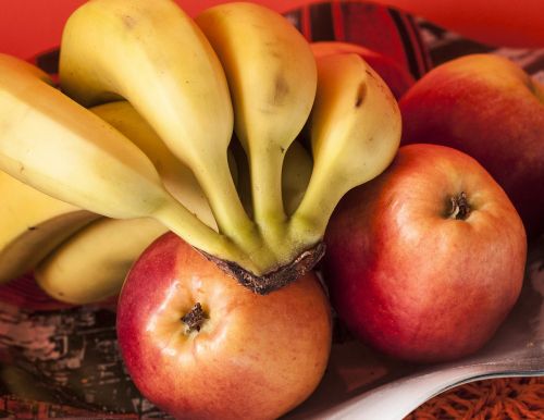 fruit apples bananas