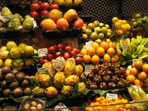 fruit market fruits